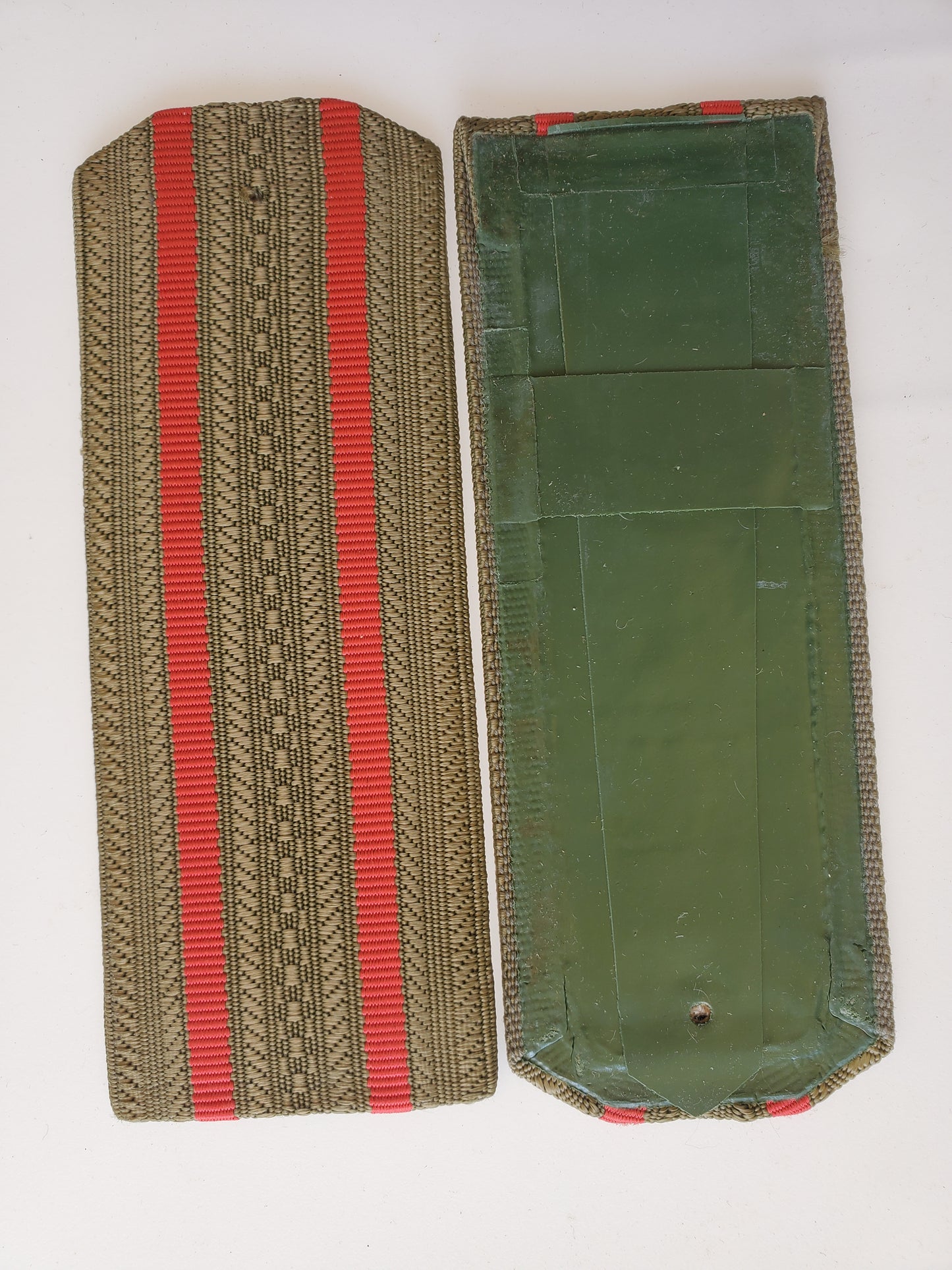 Soviet Army officers should boards.