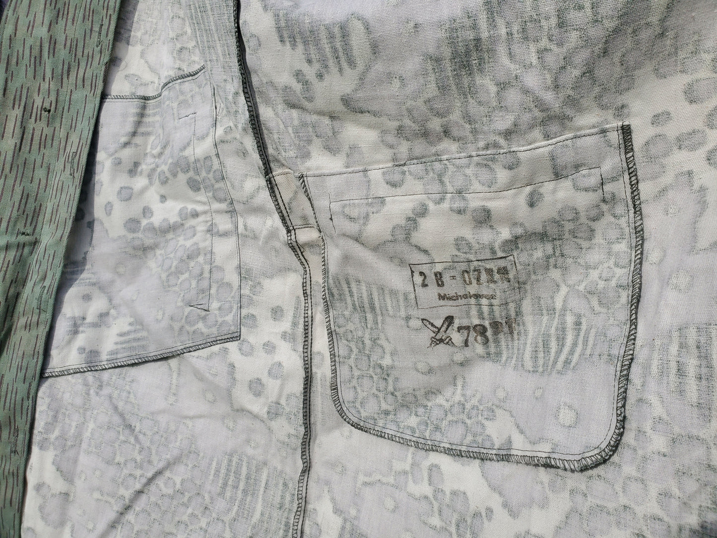 Czechoslovakian Military Parka M60 Rain Pattern