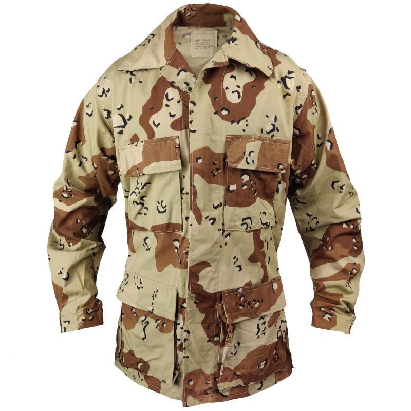 US Army Six Color Desert Camo Pattern BDU Jacket