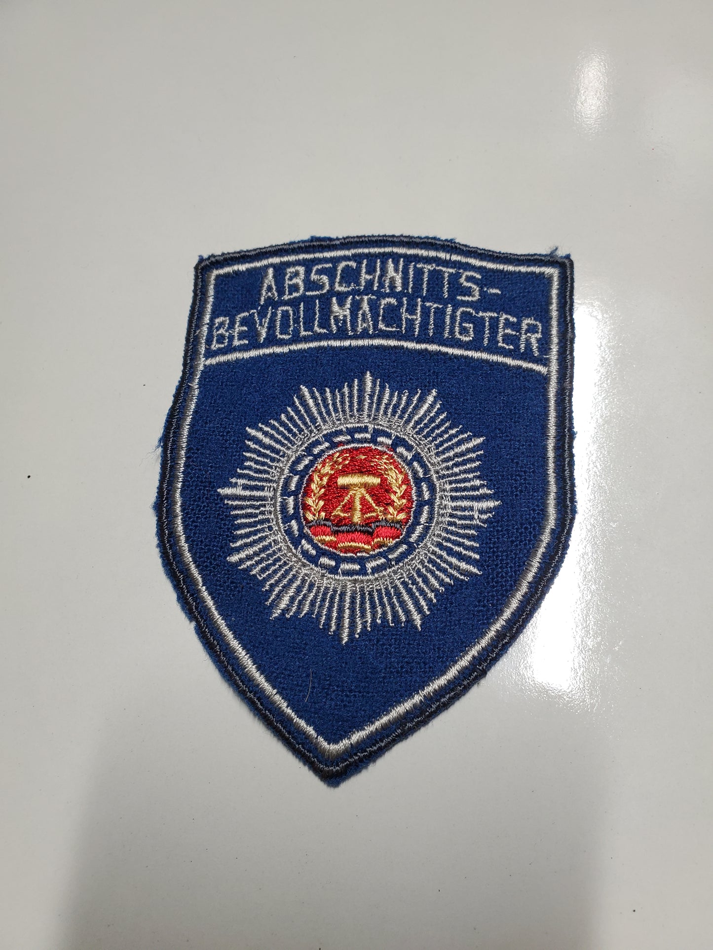 East German Police Patch