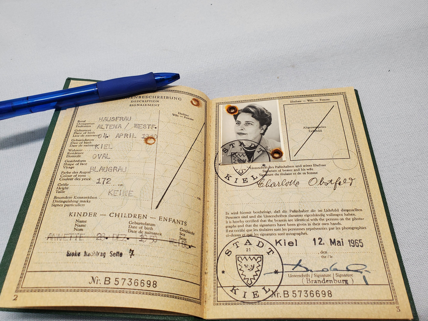 West German Passport II