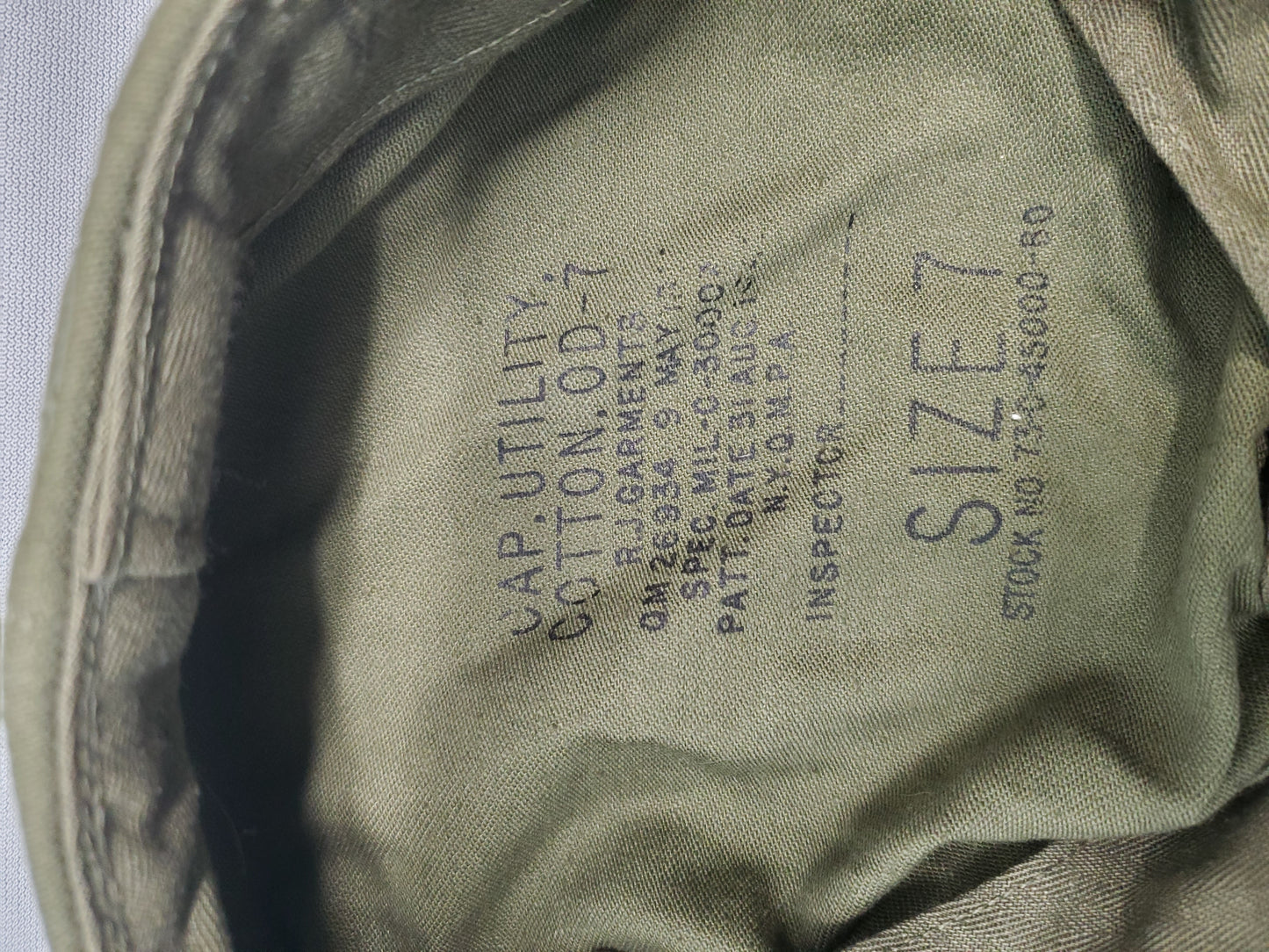 US Army 1950s Field Cap