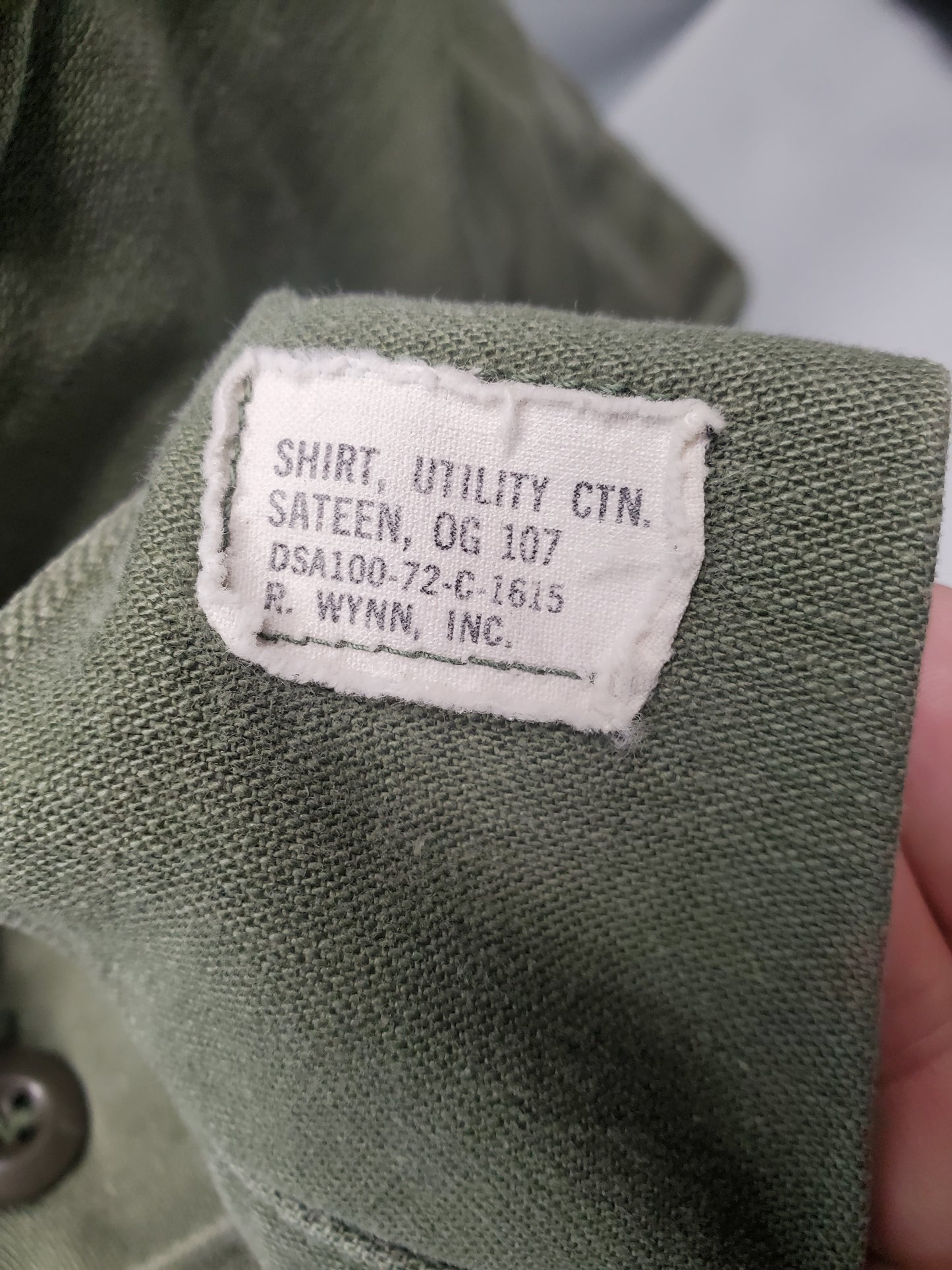 USAF Short Sleeve OD Shirt