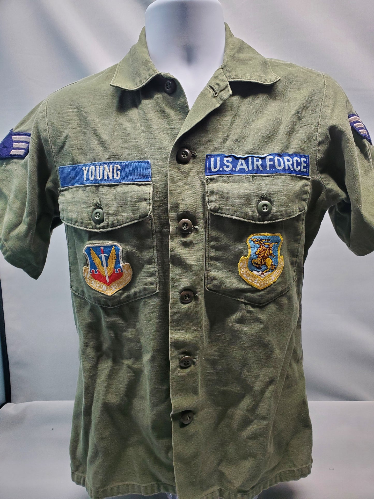 USAF Short Sleeve OD Shirt