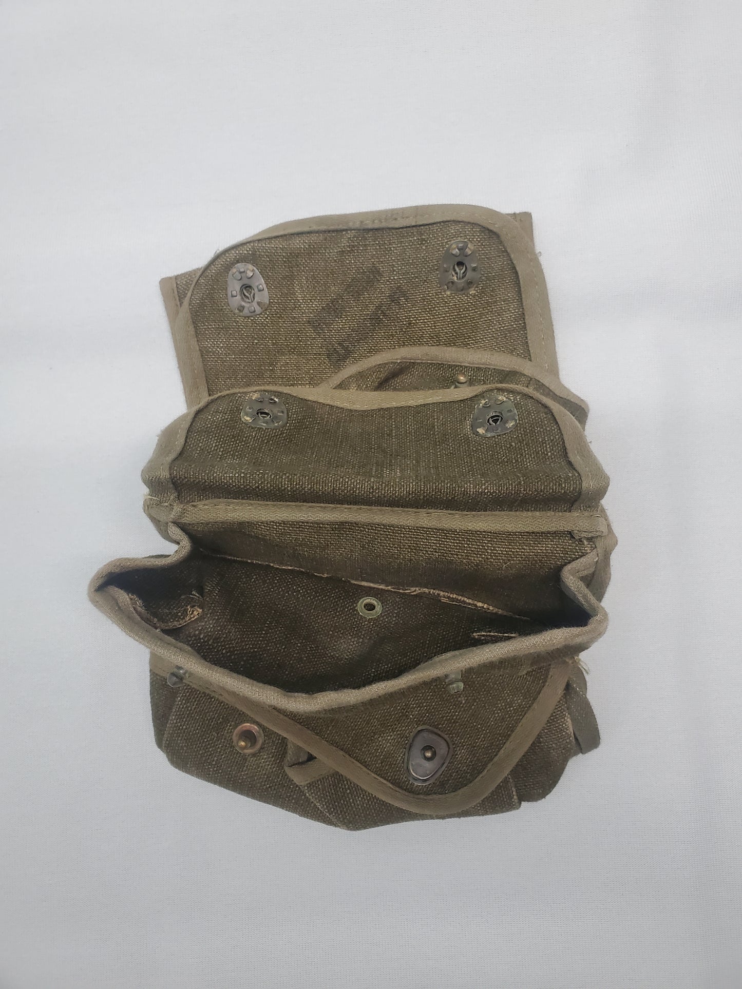 French Canvas Grenade Pouch