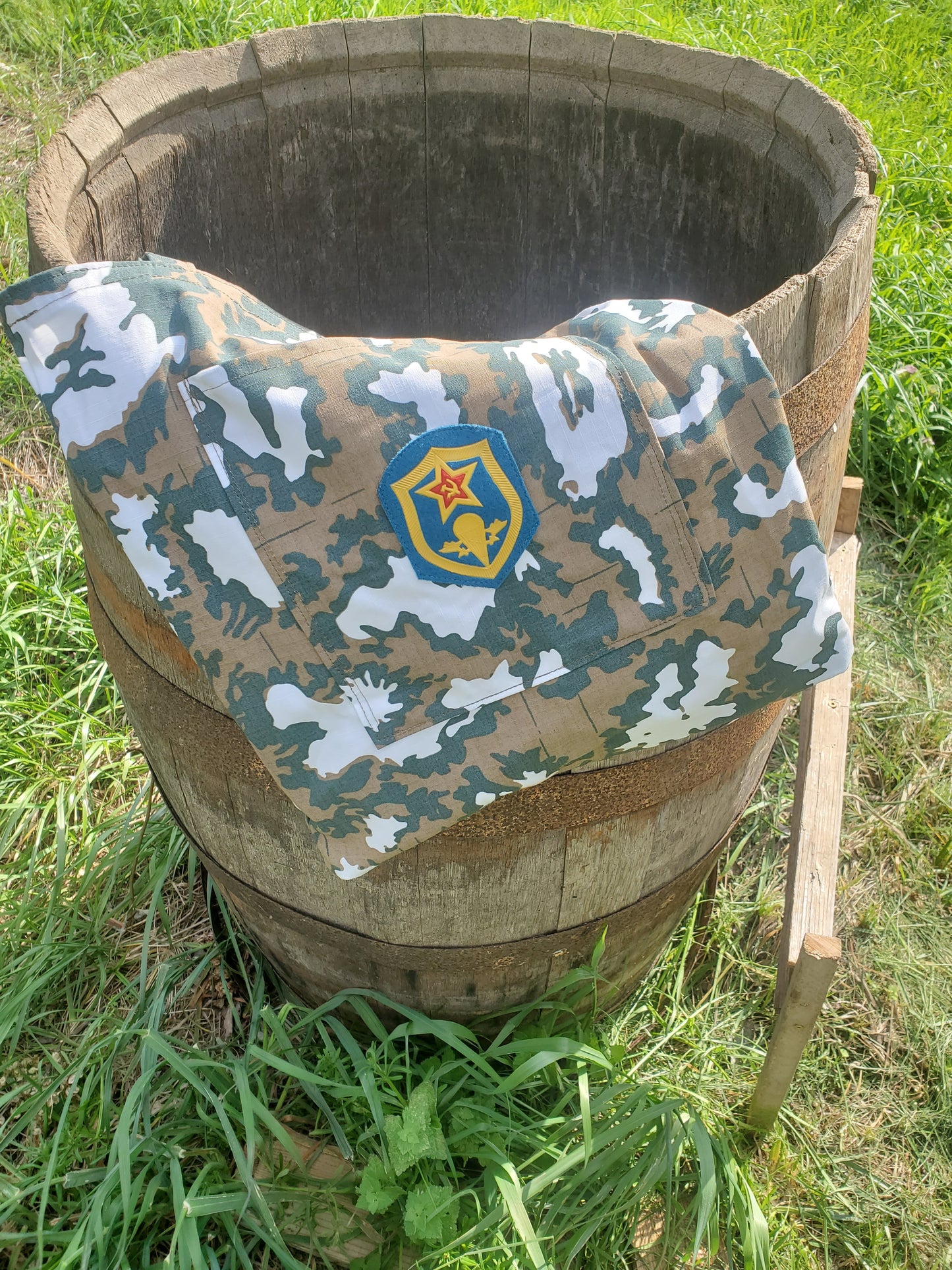 Soviet Red Dawn Camo Tote bag