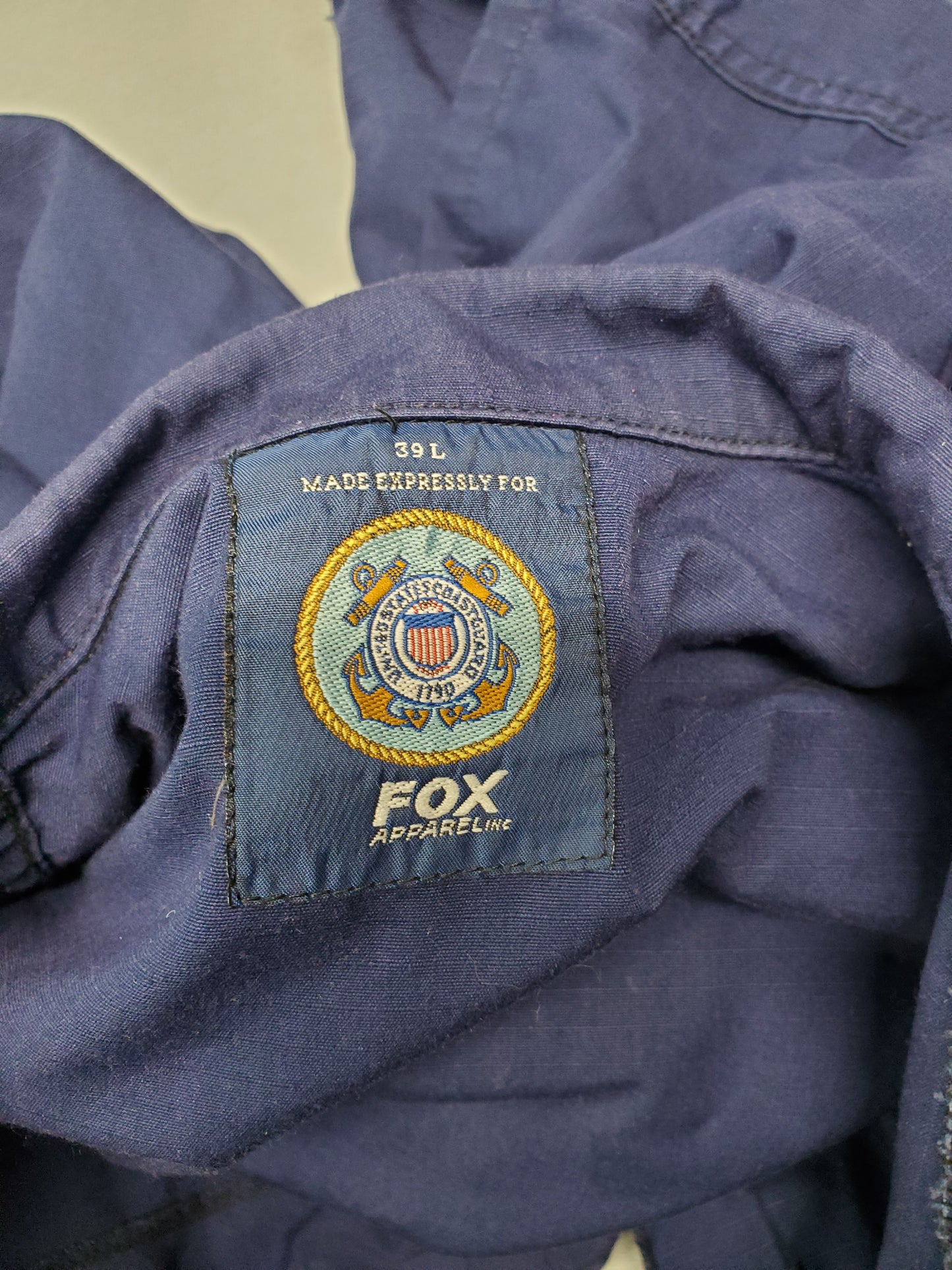 US Coast Guard ODU Utility Shirt