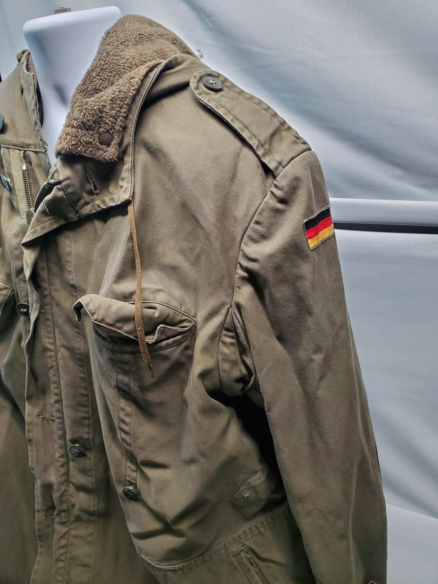West German Bundeswehr OD Parka