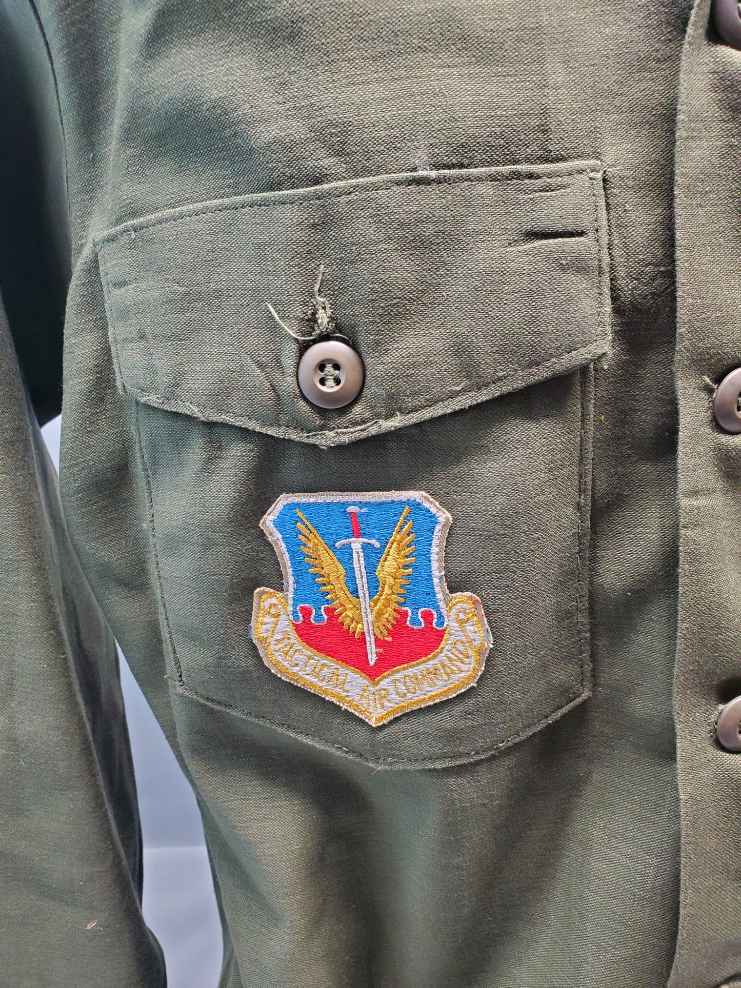 USAF Long Sleeve OD Shirt