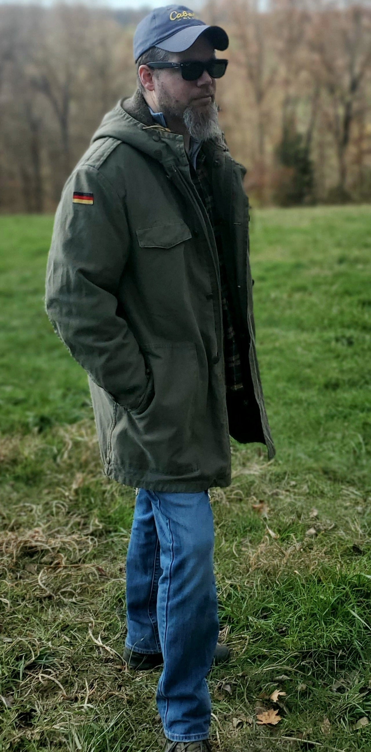West German Bundeswehr OD Parka