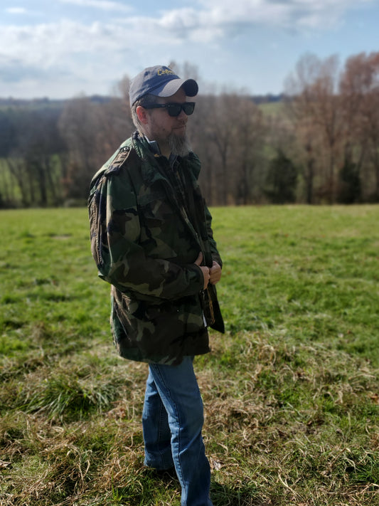 US Army Woodland M-65 field Jacket