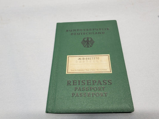 West German Passport I