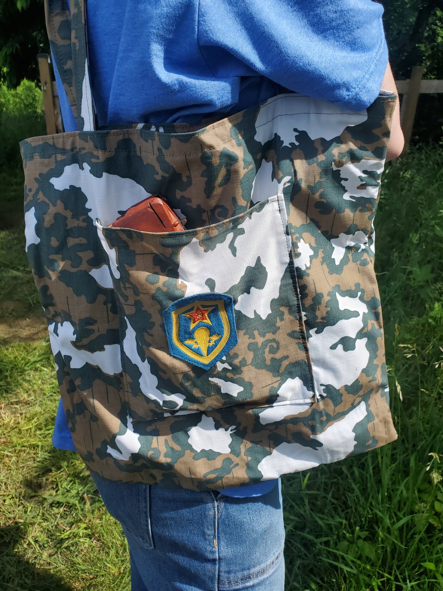 Soviet Red Dawn Camo Tote bag