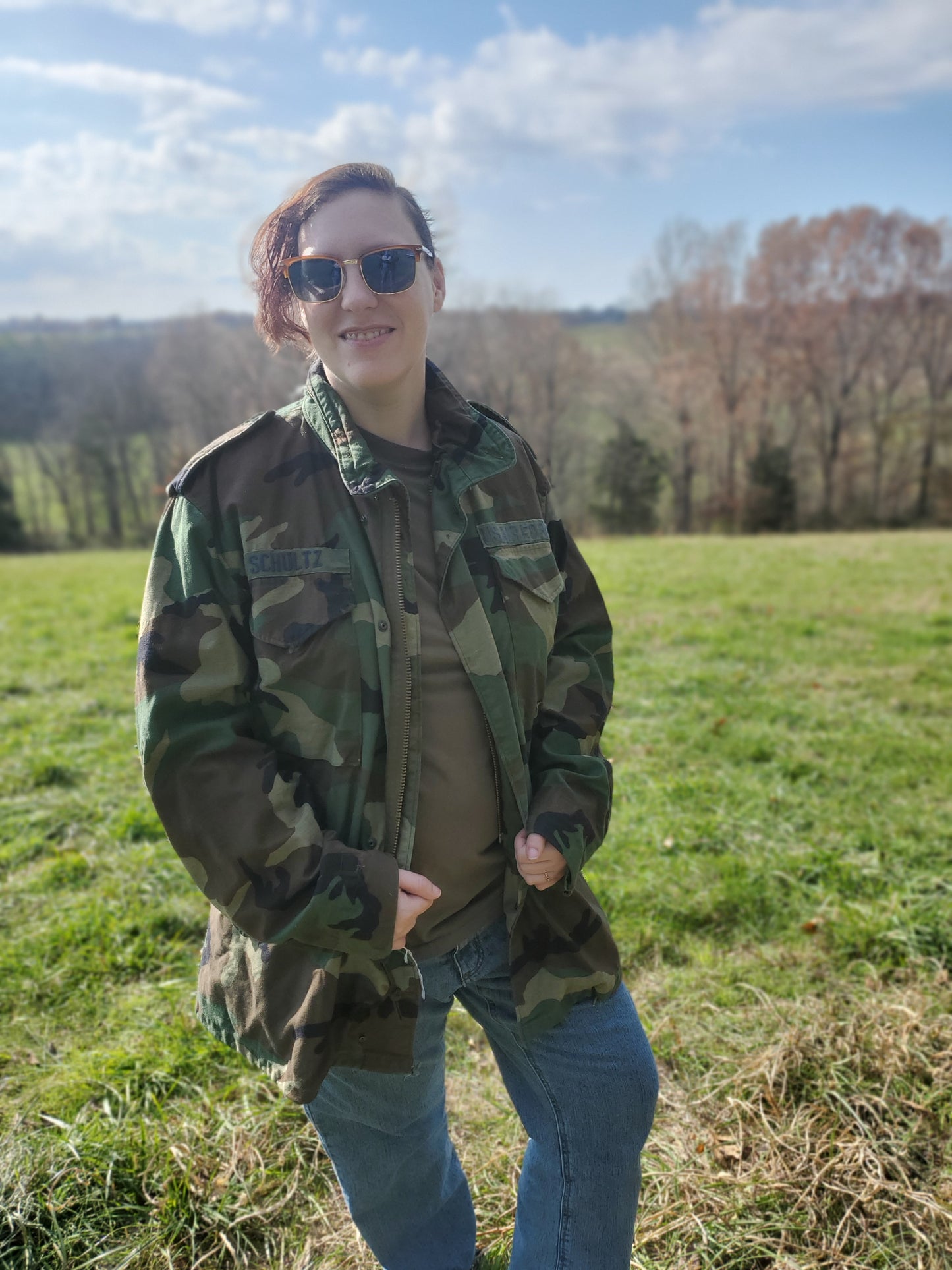 US Army Woodland M-65 field Jacket