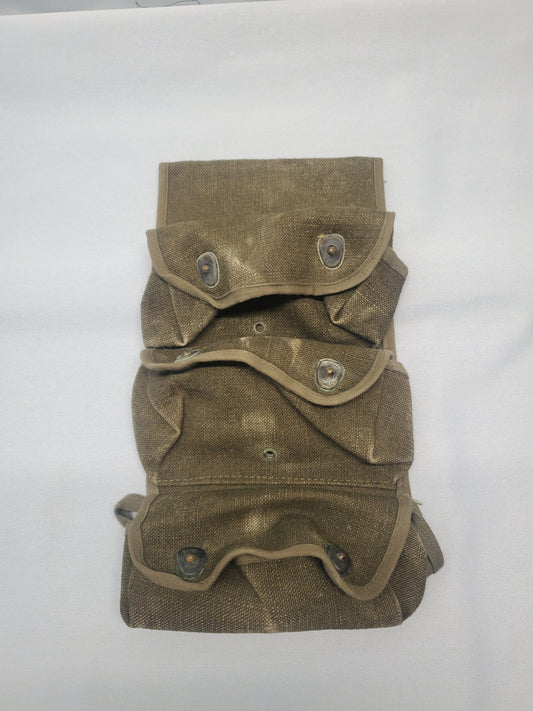 French Canvas Grenade Pouch