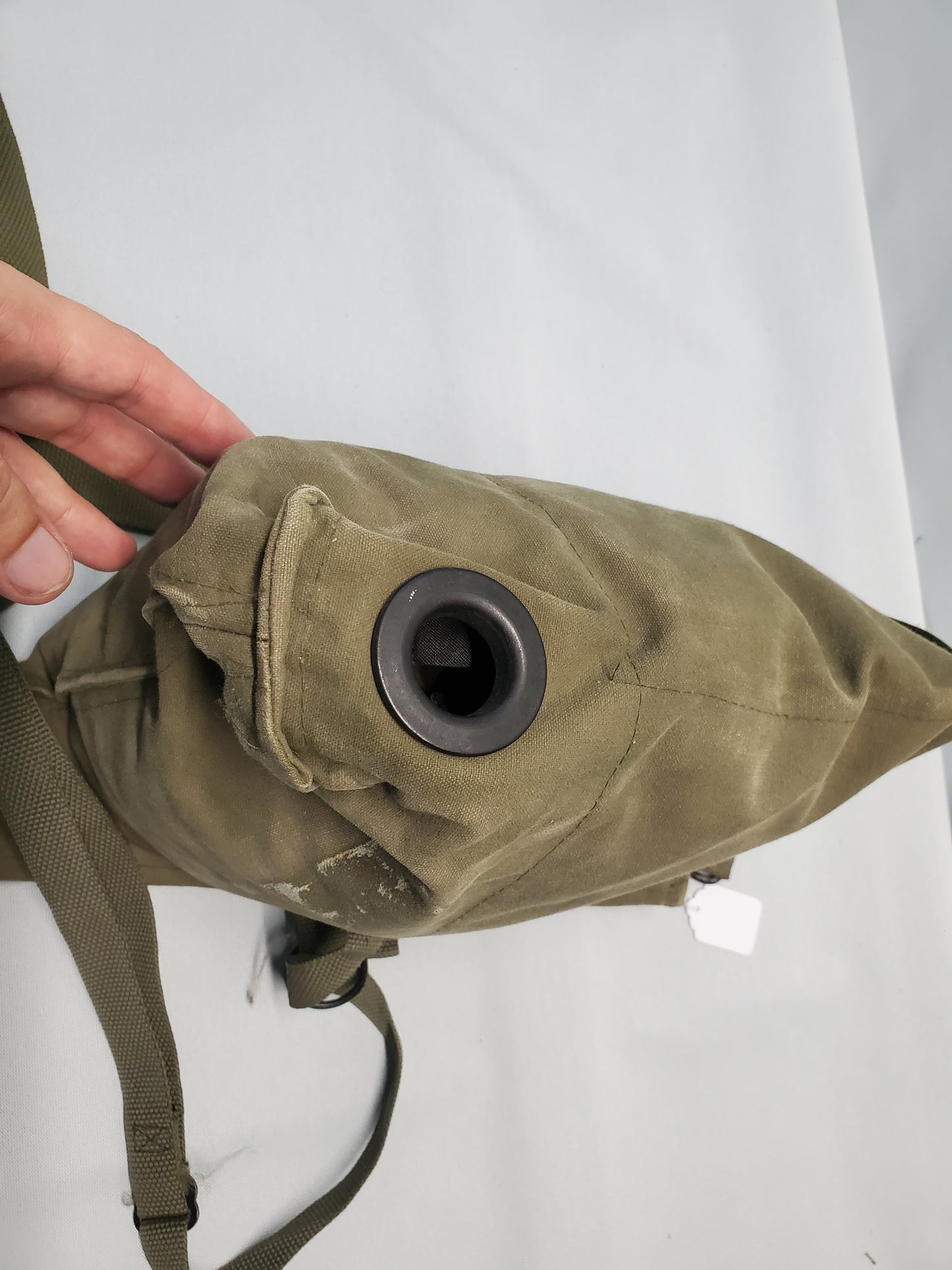 US Military M-25A1 Tank Gas Mask Bag