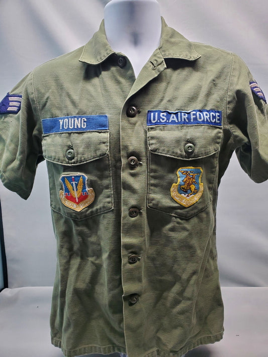 USAF Short Sleeve OD Shirt