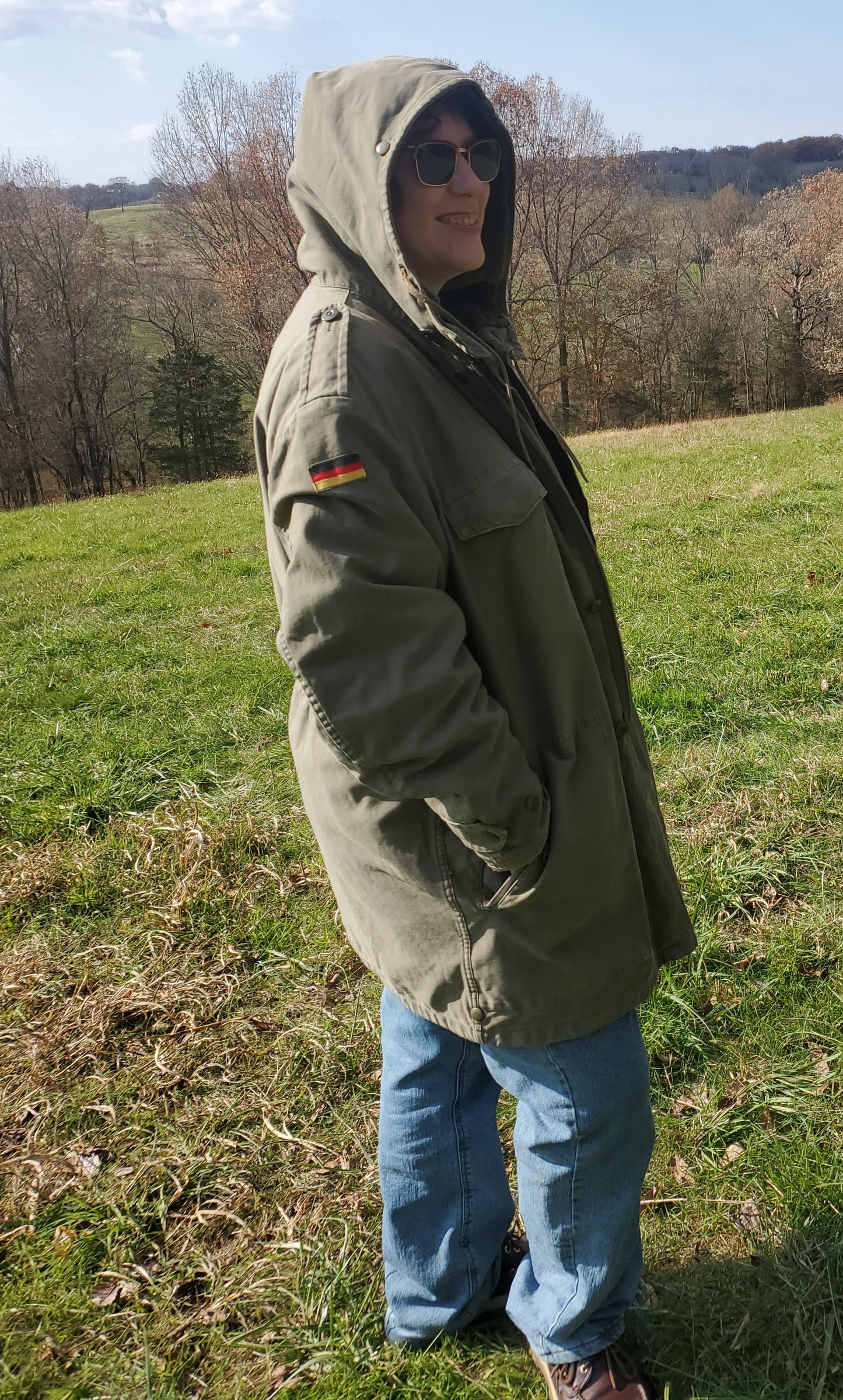 West German Bundeswehr OD Parka