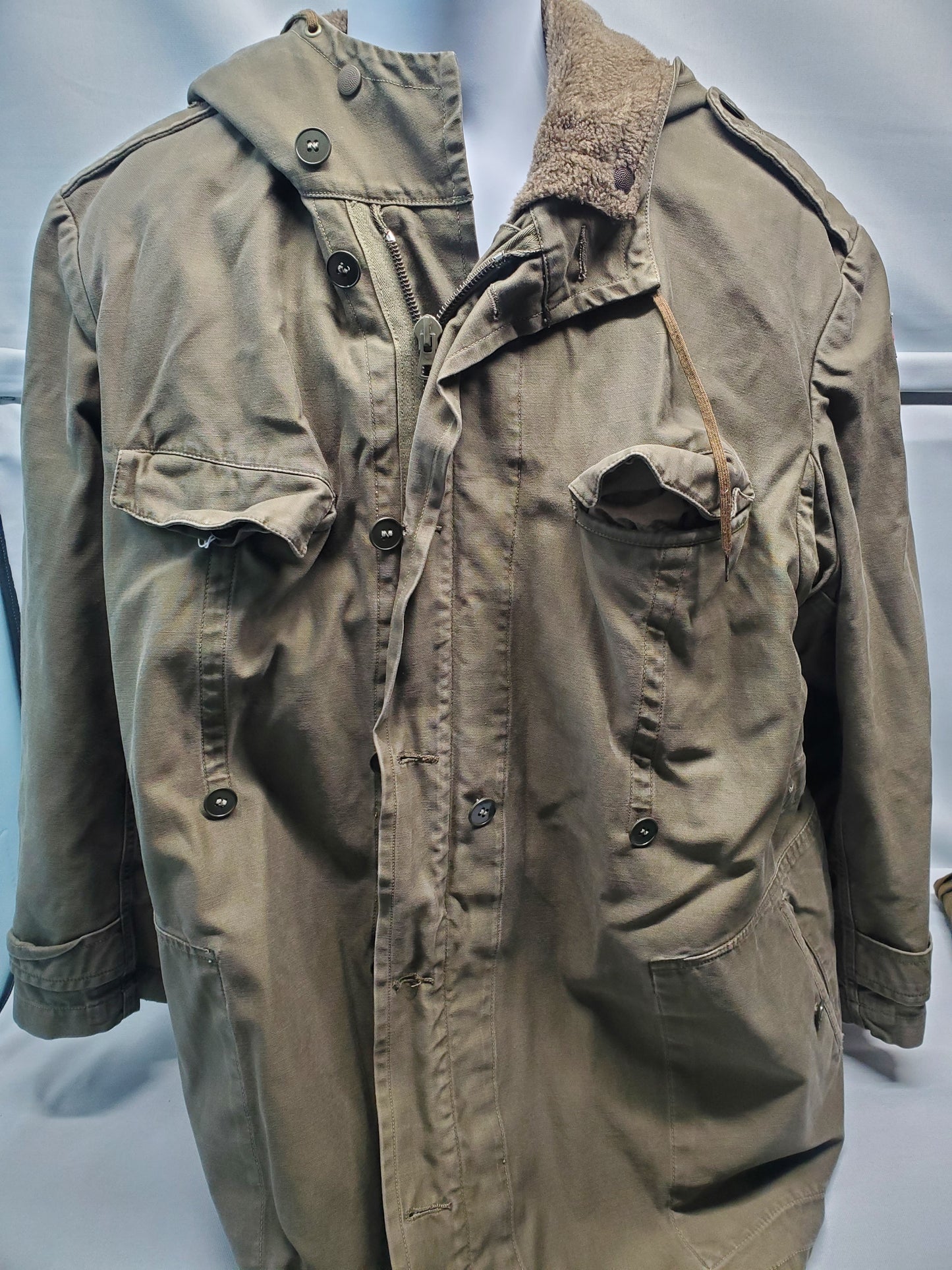 West German Bundeswehr OD Parka