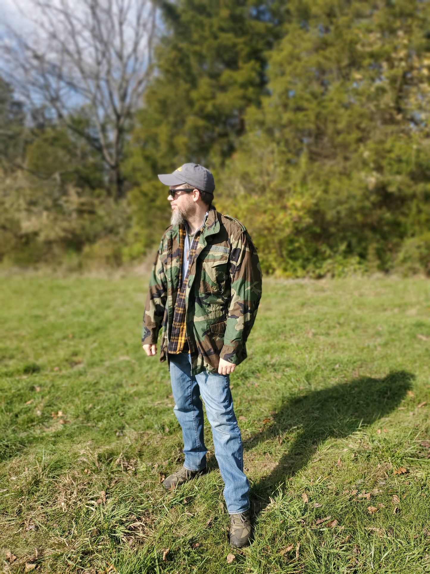 US Army Woodland M-65 field Jacket