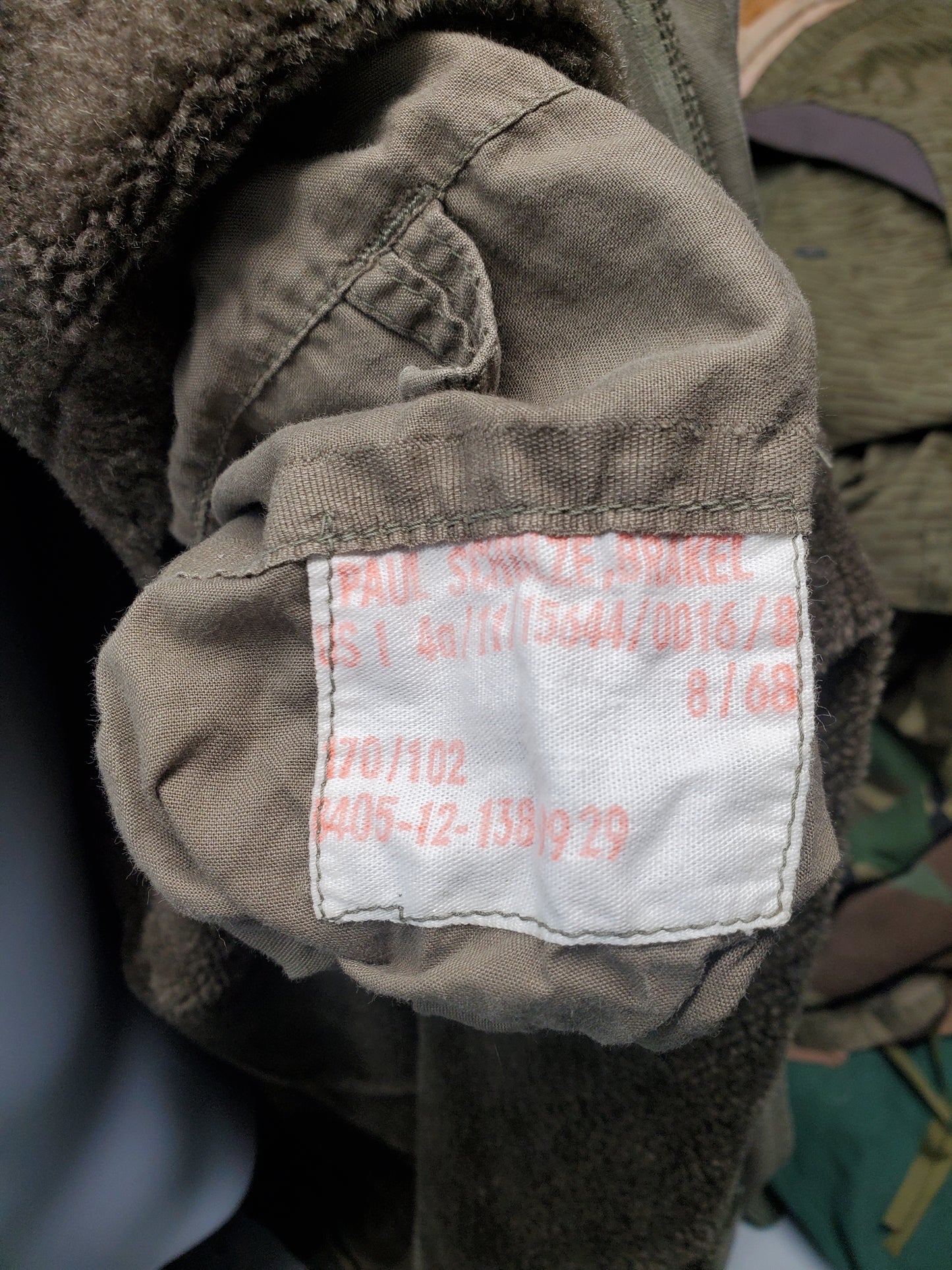 West German Bundeswehr OD Parka