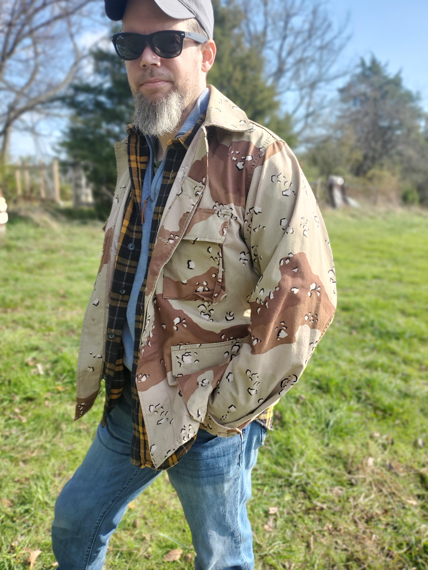 US Army Six Color Desert Camo Pattern BDU Jacket