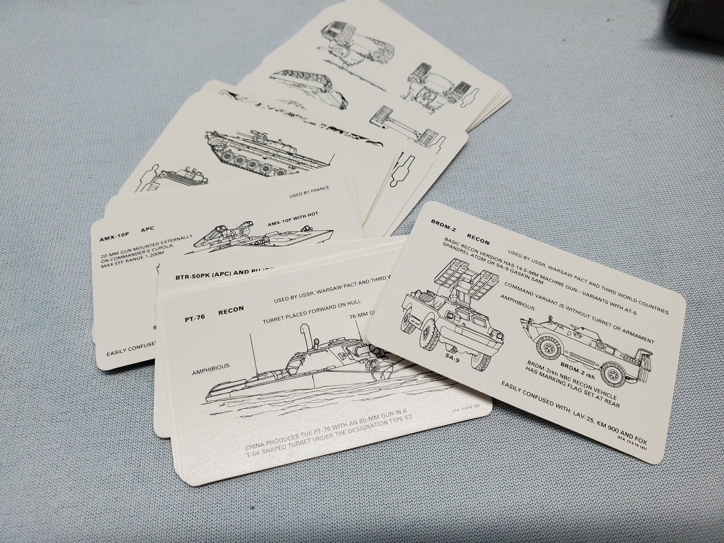 Vehicle Recognition cards