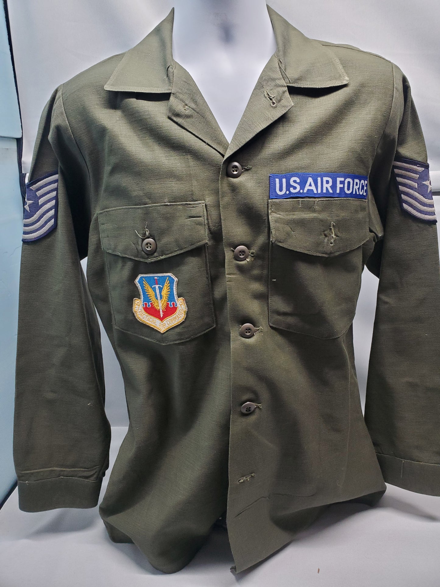 USAF Long Sleeve OD Shirt